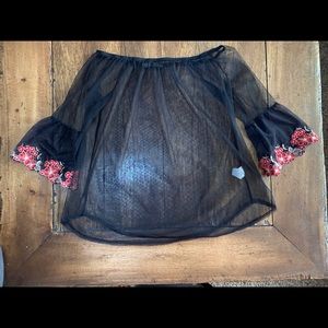 Potters Pot sheer blouse